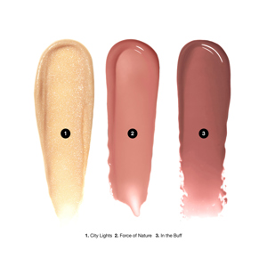 Bobbi Brown Nude Swipe-and-Shine Crushed Oil-Infused Gloss Trio (Worth £54)